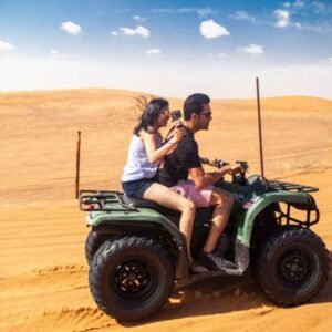 Dubai: Desert Safari, Quad Bike, Camel Ride and Sandboarding – Ultimate Adventure!